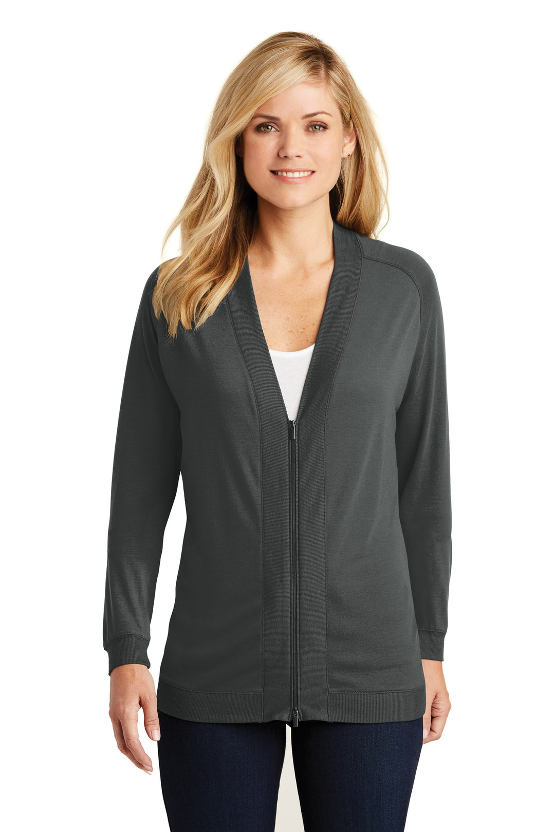 Port Authority Women's Concept Bomber Cardigan. LK5431