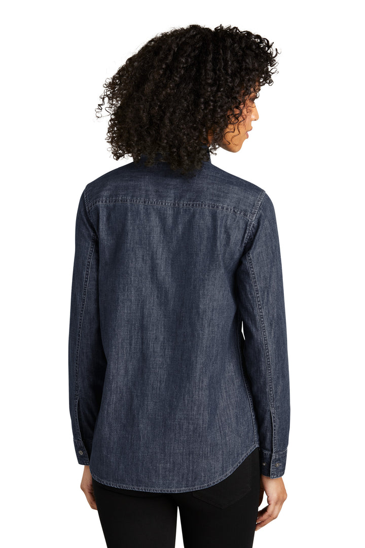 Port Authority Women's Long Sleeve Perfect Denim Shirt LW676