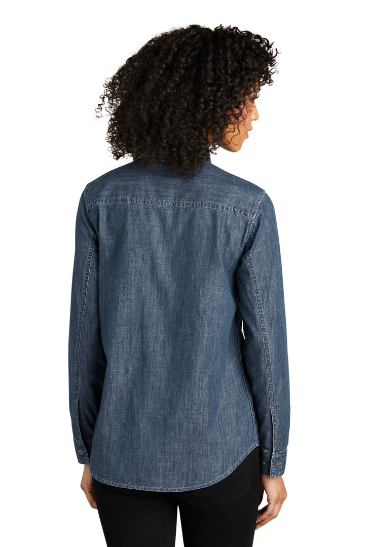 Port Authority Women's Long Sleeve Perfect Denim Shirt LW676