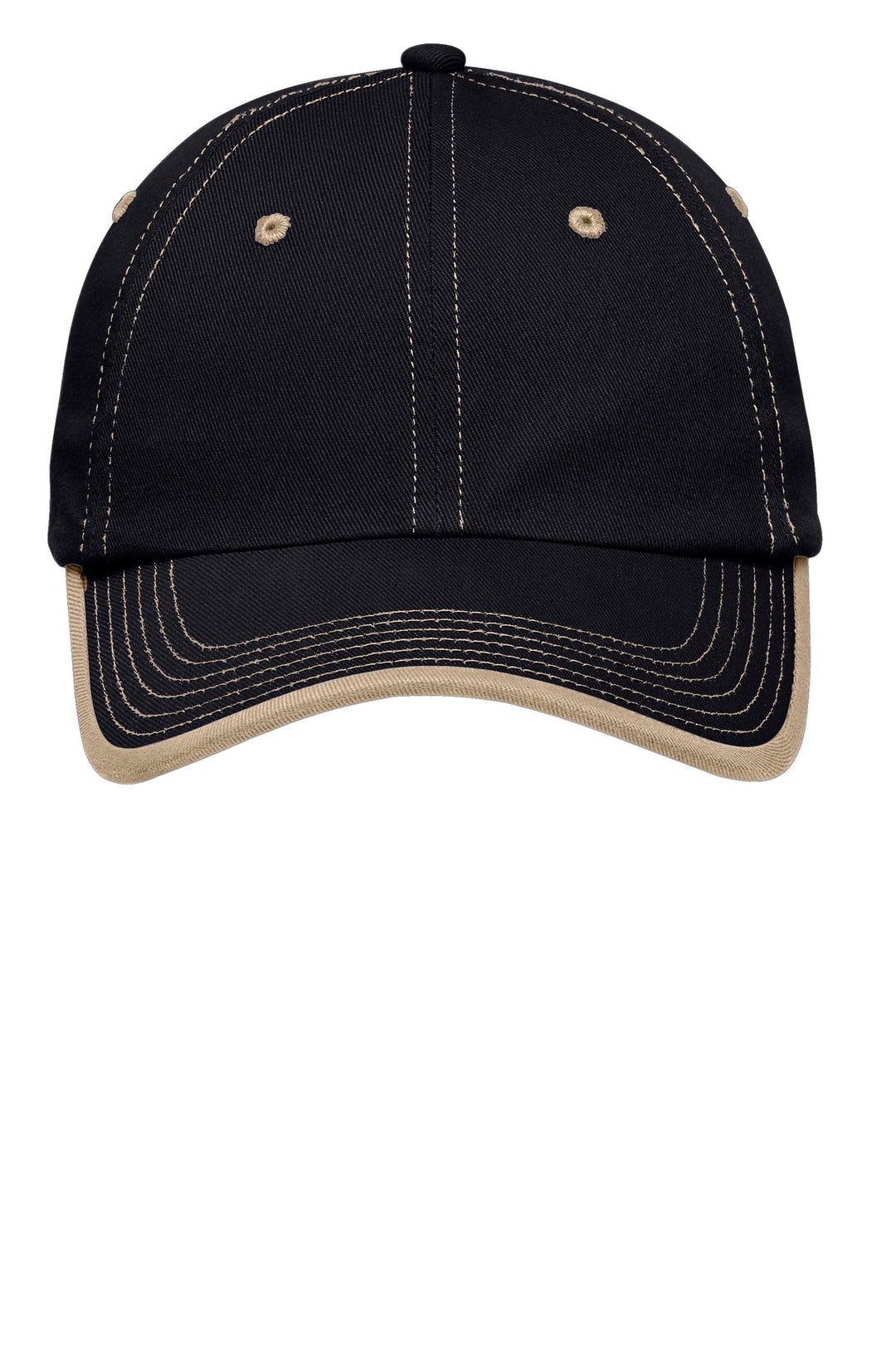 Port Authority Vintage Washed Contrast Stitch Cap