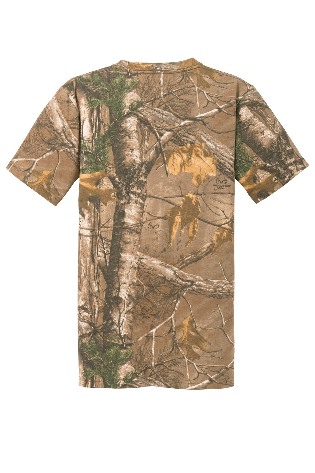 Russell Outdoors Men's Realtree Explorer 100% Cotton T-Shirt with Pocket S021R Russell Outdoors