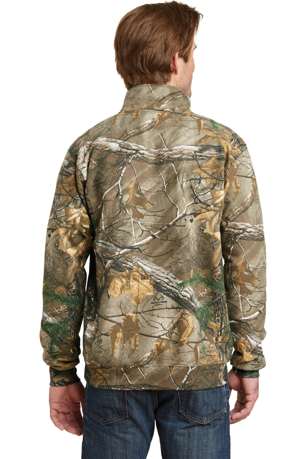 Russell Outdoors Men's Realtree 1/4-Zip Sweatshirt RO78Q Russell Outdoors