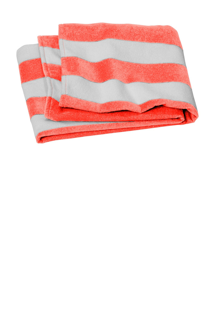 Port Authority  Value Cabana Stripe Beach Towel PT45