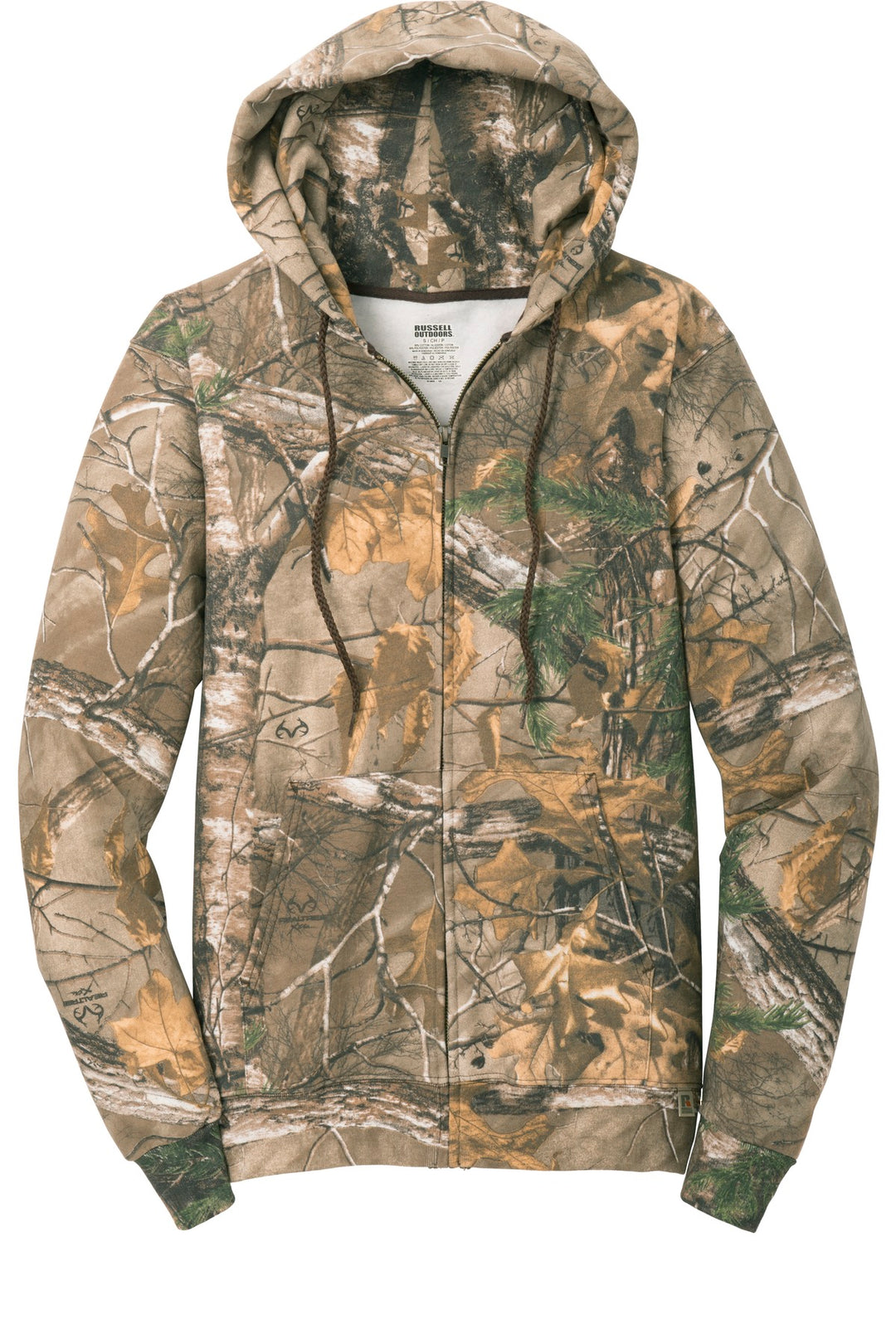 Russell Outdoors Men's Realtree Full-Zip Hooded Sweatshirt Russell Outdoors