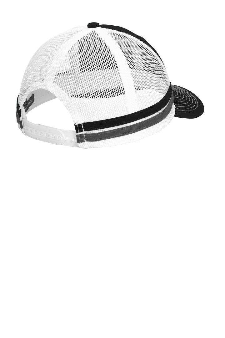 Port Authority Two-Stripe Snapback Trucker Cap