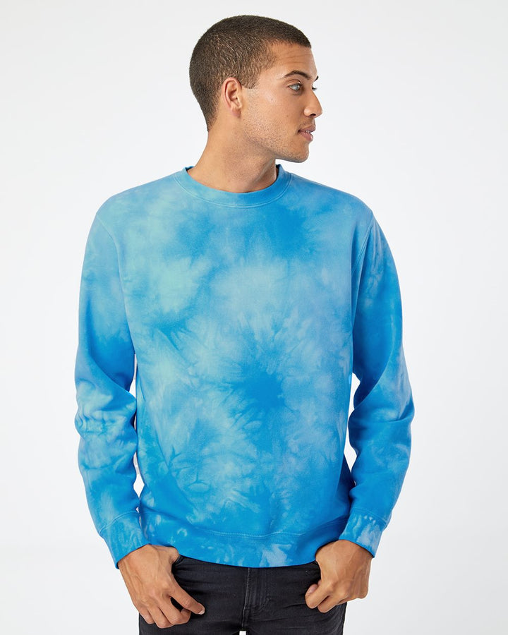 Independent Trading Co. Men's Midweight Tie-Dyed Sweatshirt Independent Trading Co.