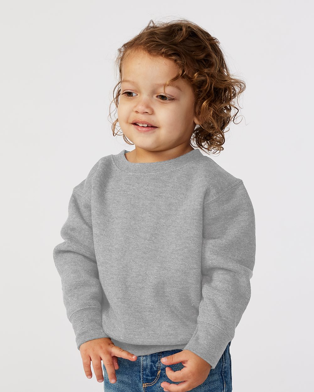 Rabbit Skins Toddler's Fleece Crewneck Sweatshirt Rabbit Skins