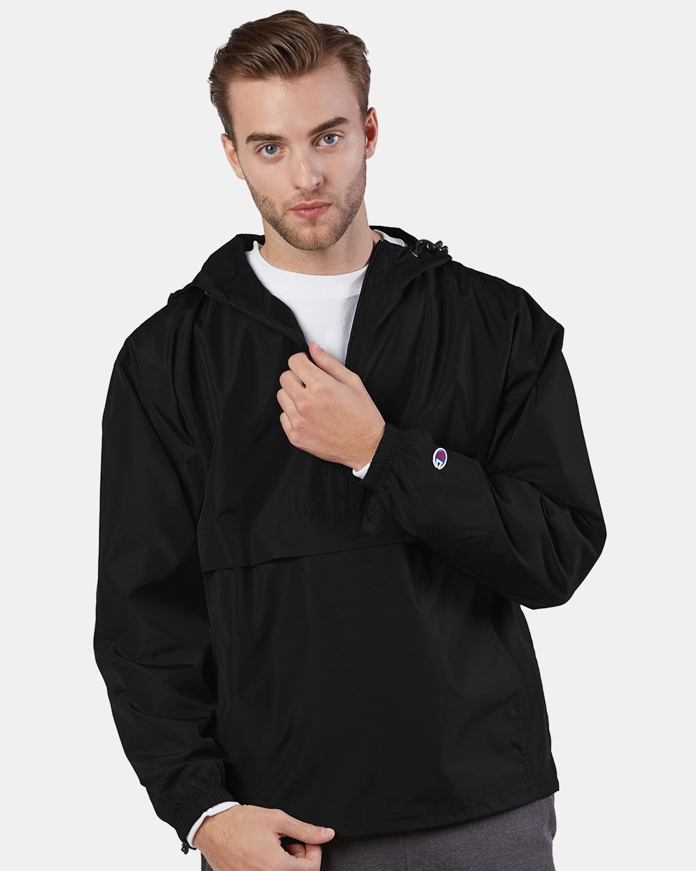 Champion Men's Packable Quarter-Zip Jacket Champion