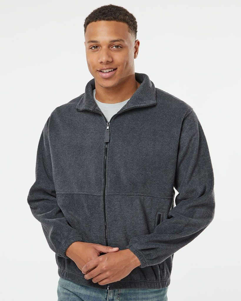 Burnside Men's Sweater Knit Fleece Jacket