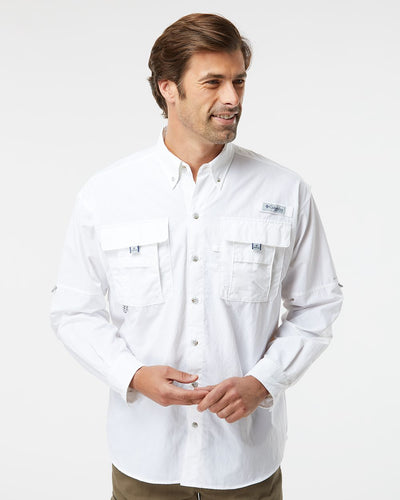 Columbia Bahama II Long Sleeve Shirt - Men's Cool Grey / XL