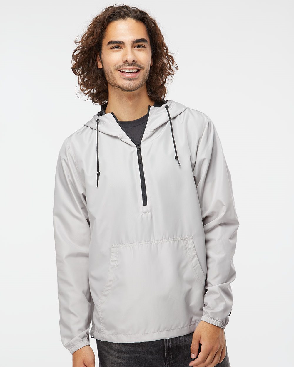 Independent Trading Co. Unisex Lightweight Quarter-Zip Windbreaker Pullover Jacket Independent Trading Co.