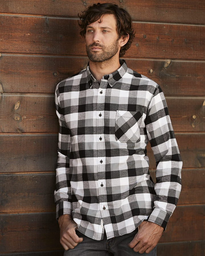 Weatherproof Vintage Brushed Flannel Long Sleeve Shirt Weatherproof