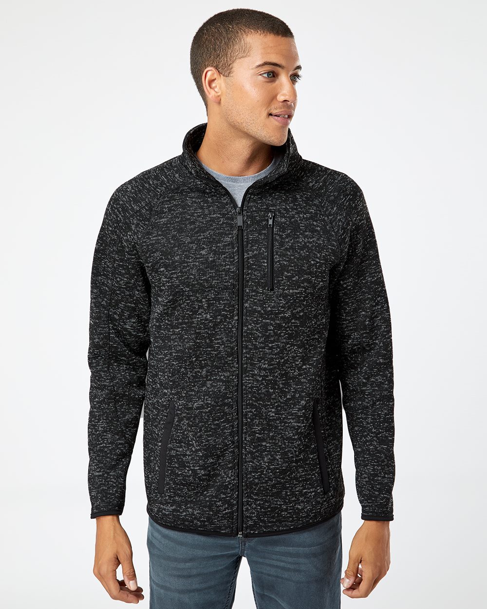 Burnside Sweater Knit Jacket – League Outfitters