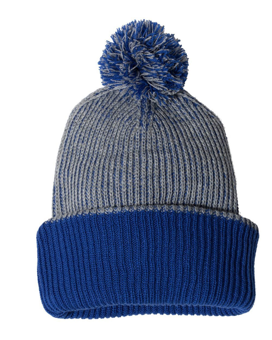 Sportsman 12" Knit Speckled Pom-Pom Beanie Sportsman