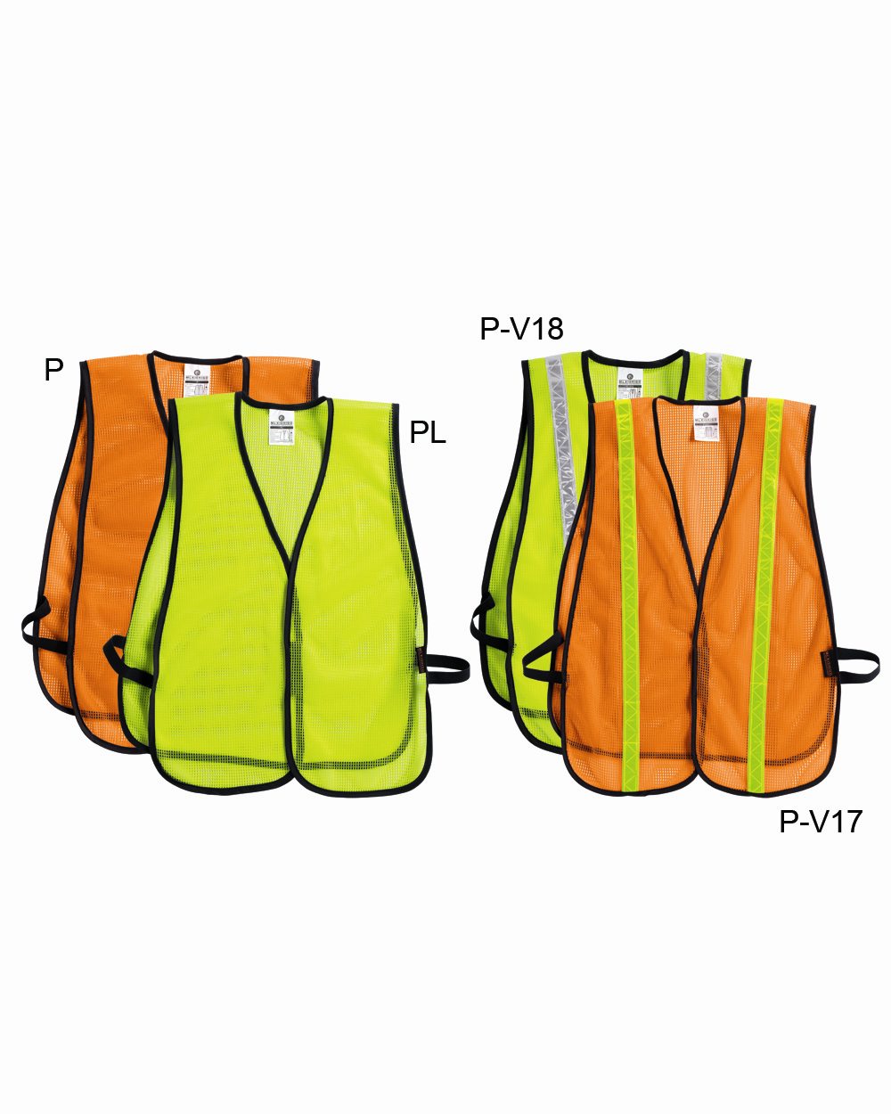 Kishigo Men's P-Series Mesh Vest Kishigo