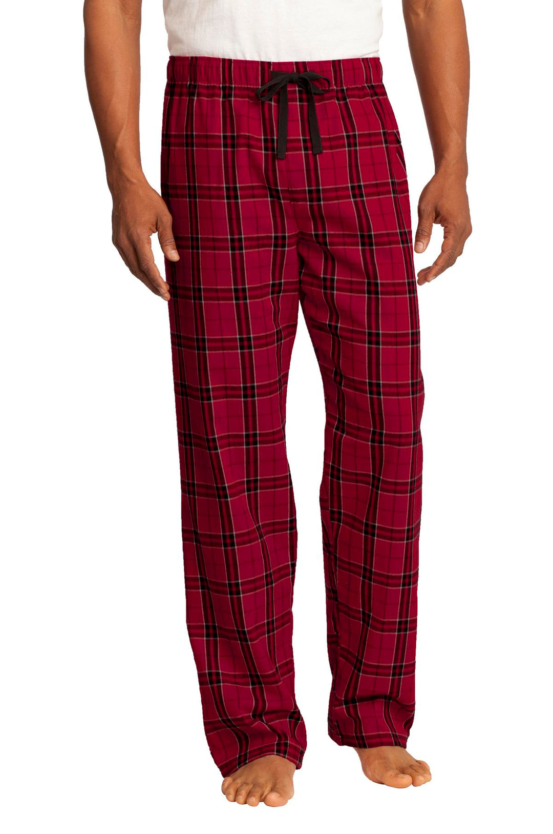 District Men's Flannel Plaid Pant. DT1800 District