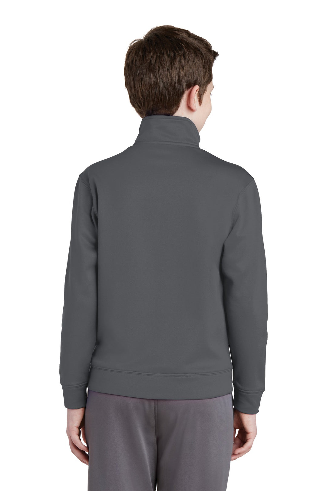 Sport-Tek Youth Sport-Wick Fleece Full-Zip Jacket.  YST241