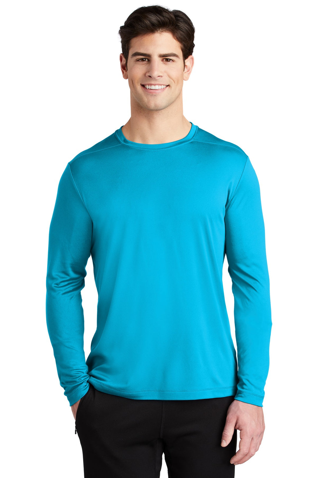 Sport-Tek Men's Posi-UV Pro Long Sleeve Tee. ST420LS