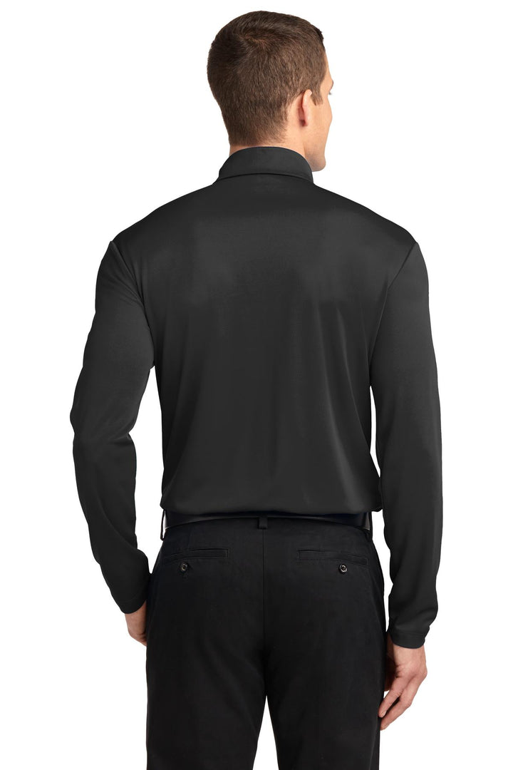 Port Authority Men's Silk Touch Performance Long Sleeve Polo. K540LS