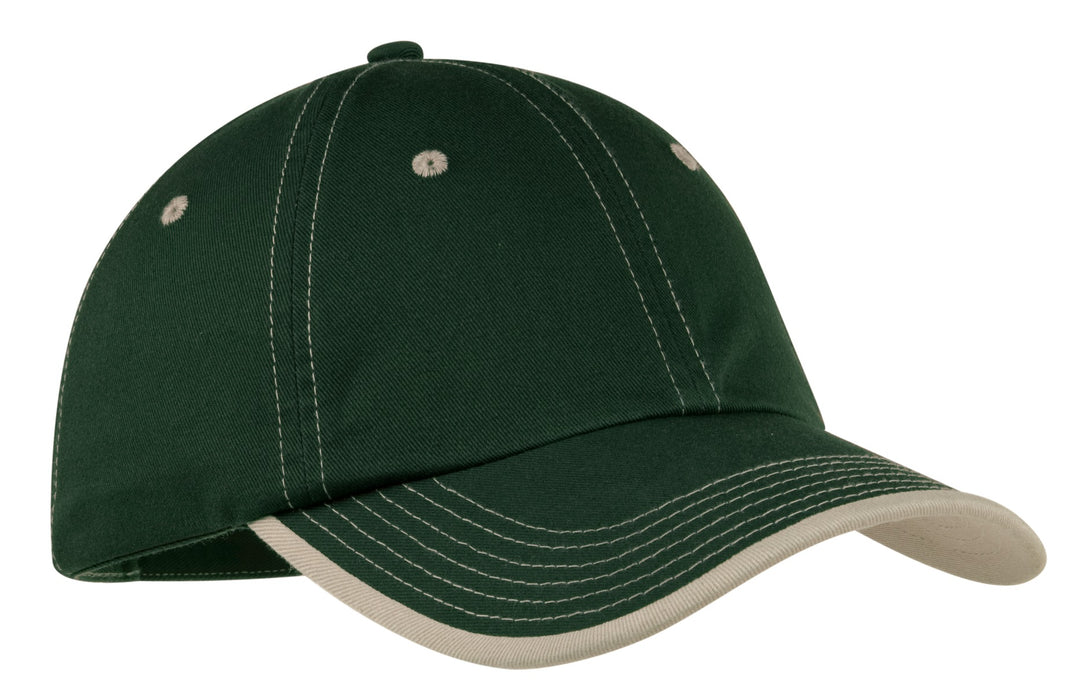 Port Authority Vintage Washed Contrast Stitch Cap