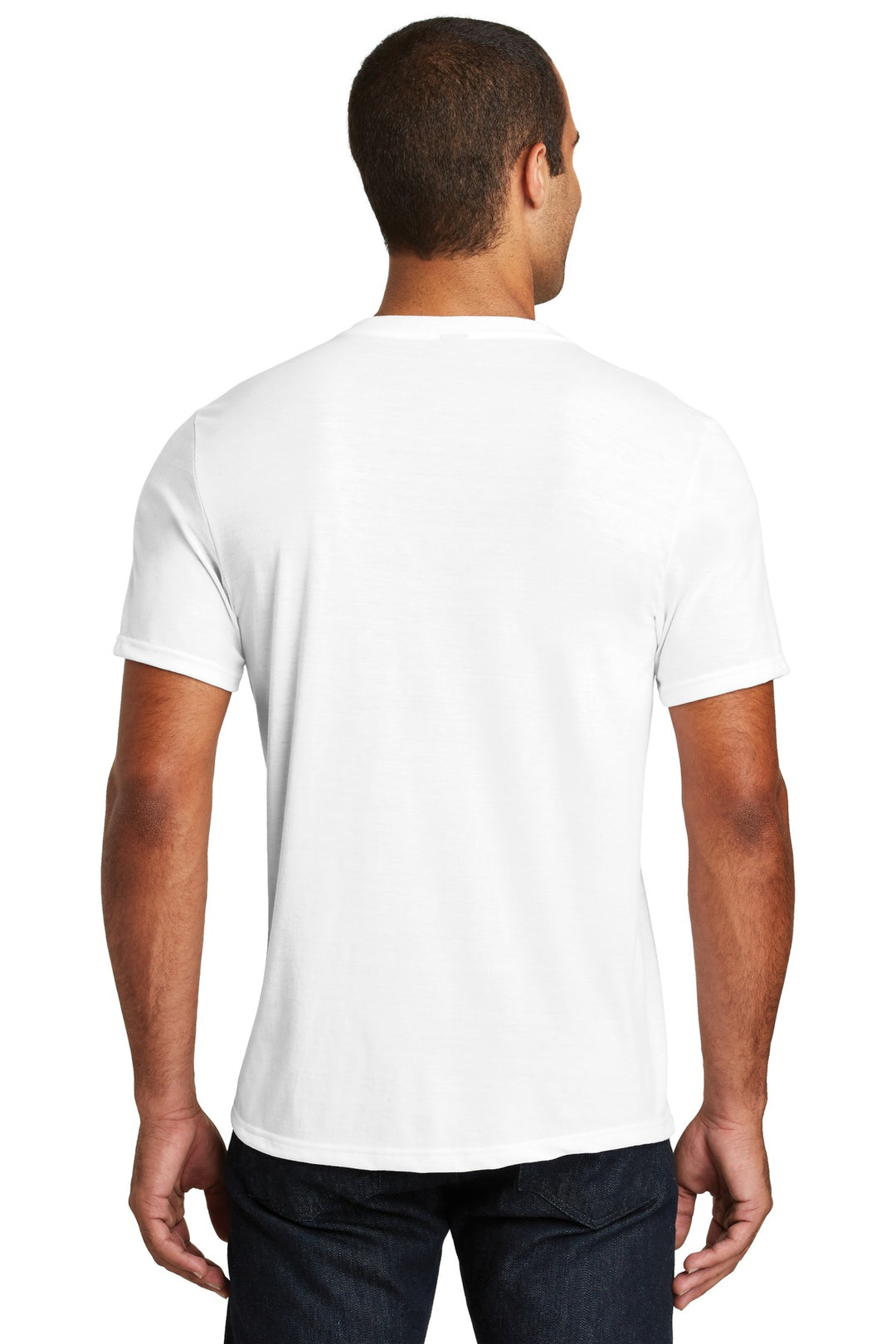 District Men's Perfect Tri V-Neck Tee. DT1350 District