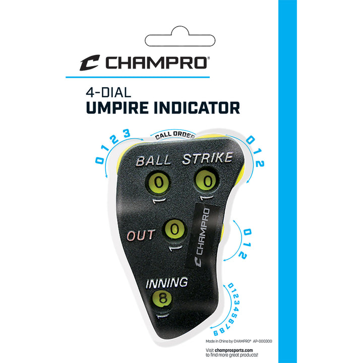 Champro Baseball 4-Dial Umpire Indicator Champro