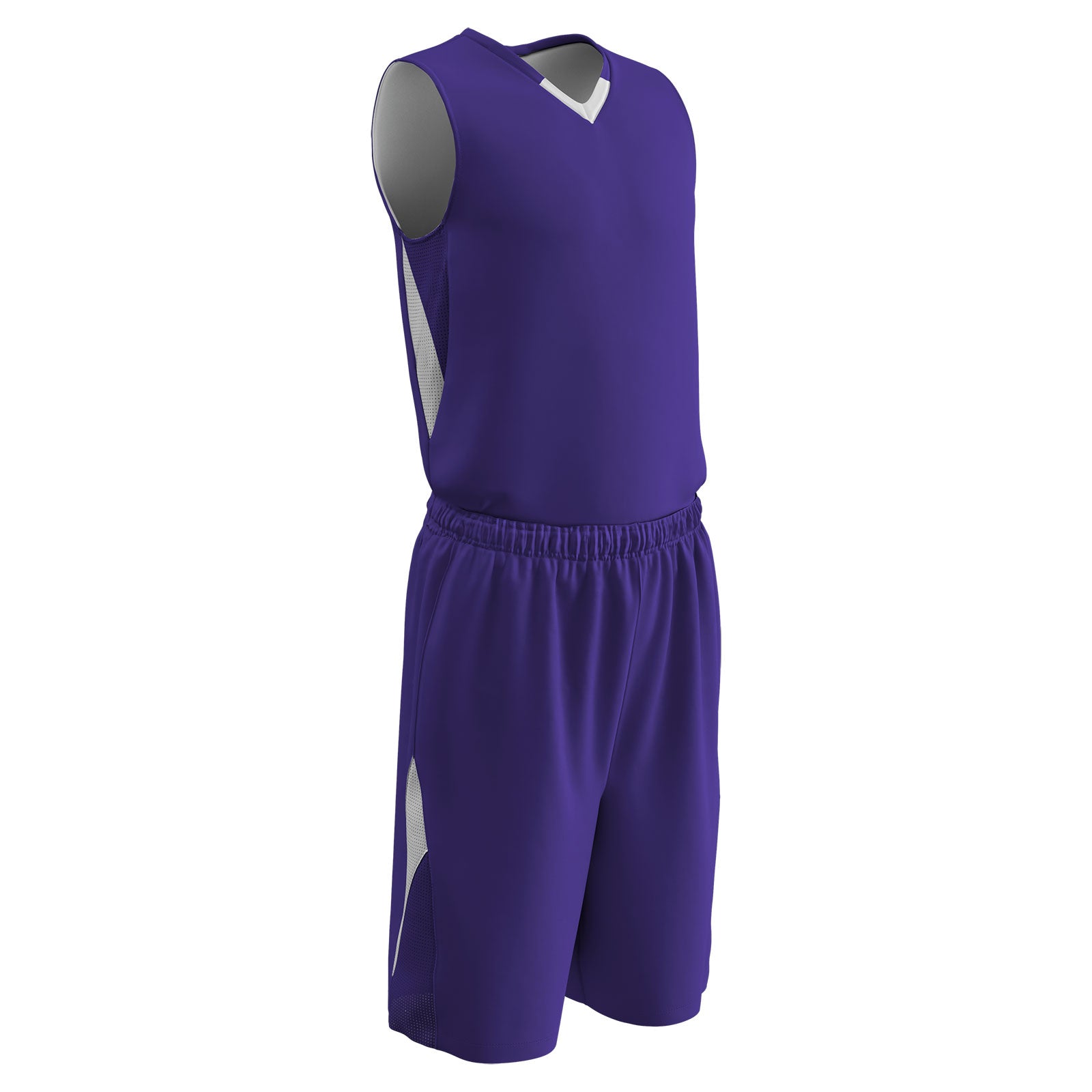 PASCO Pacers Full Dye Reversible Basketball Jersey Adult Medium
