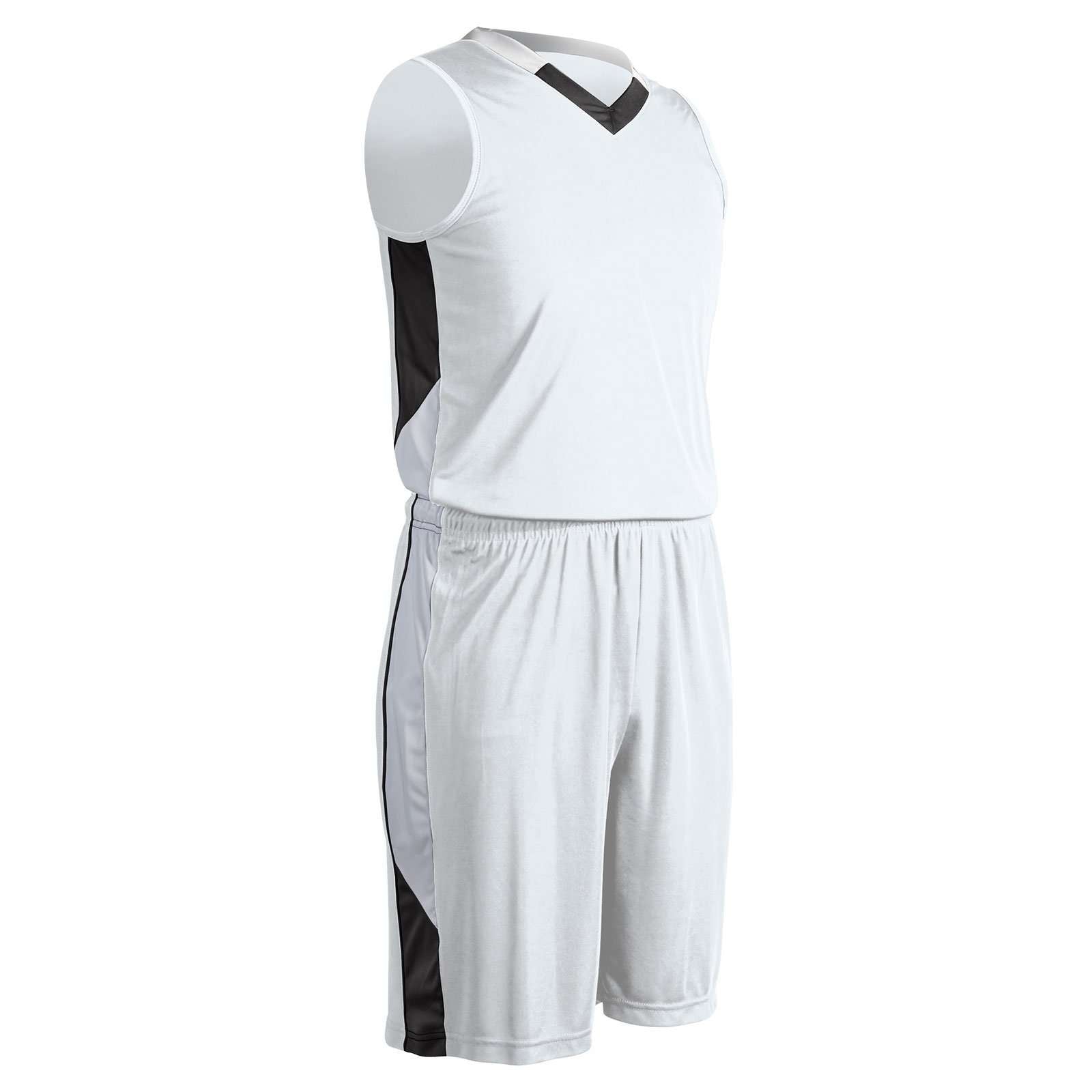 Champro Youth Pivot Reverse Basketball Jersey White