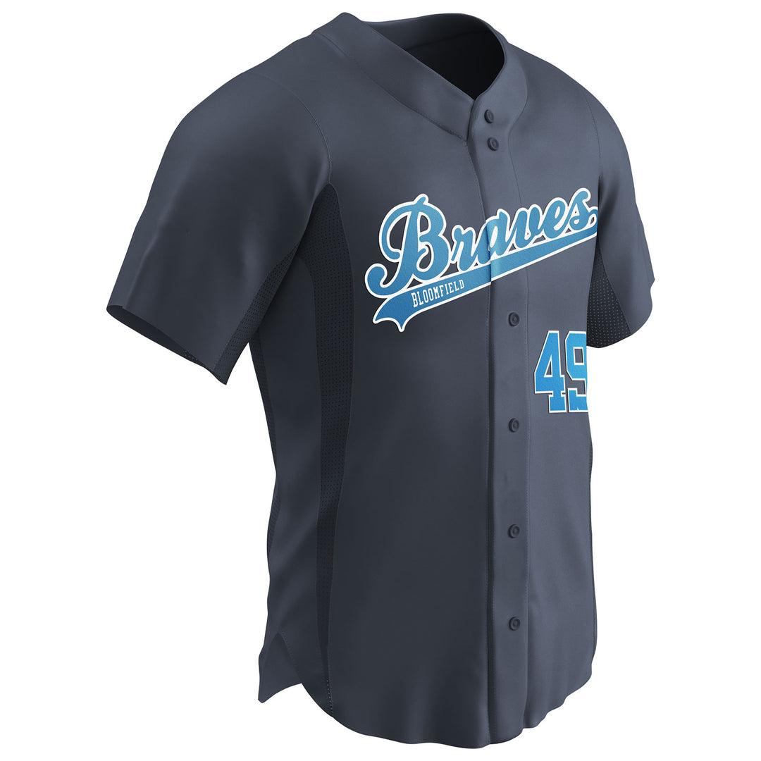 Champro Men's Reliever Full Button Baseball Jersey Champro