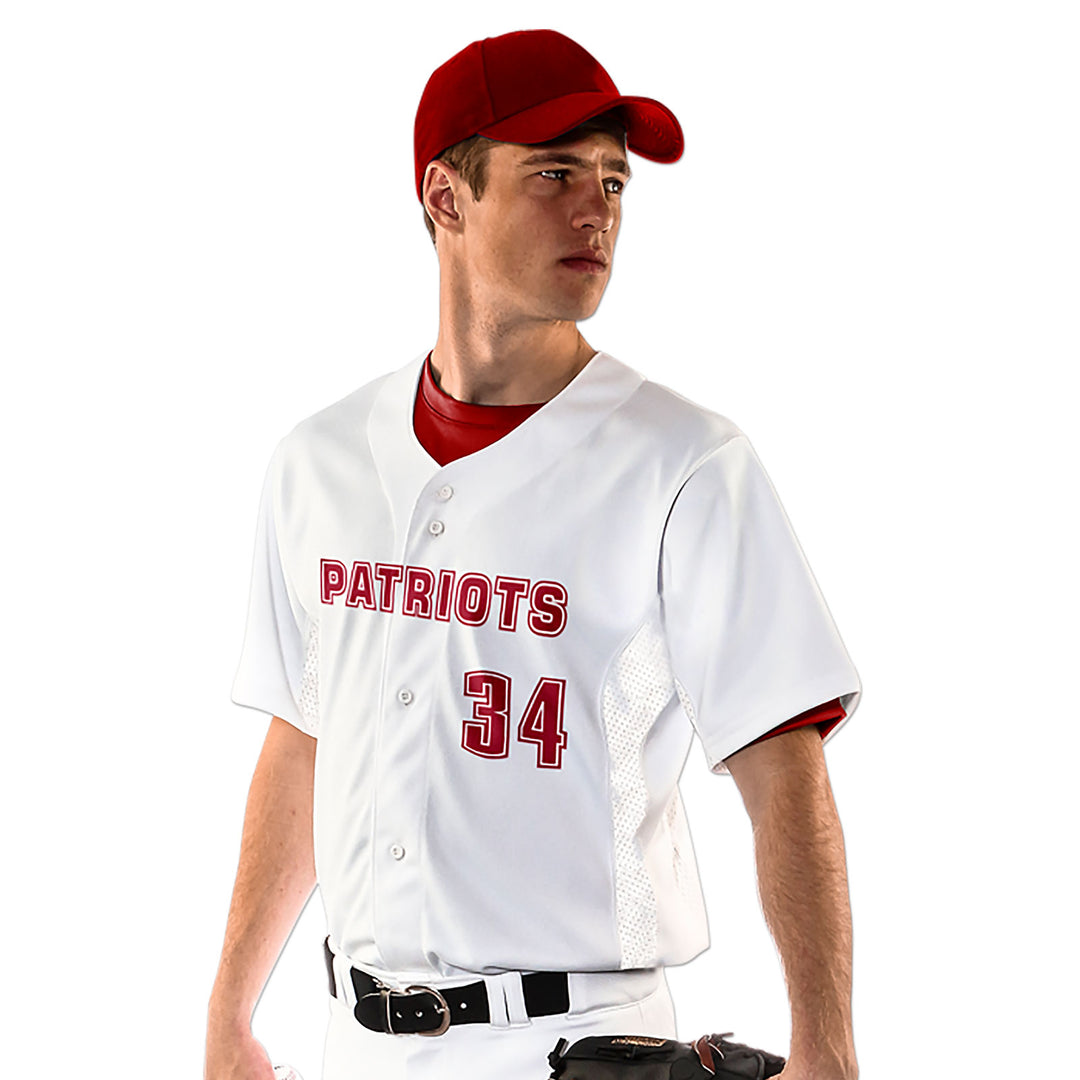 Champro Men's Reliever Full Button Baseball Jersey Champro