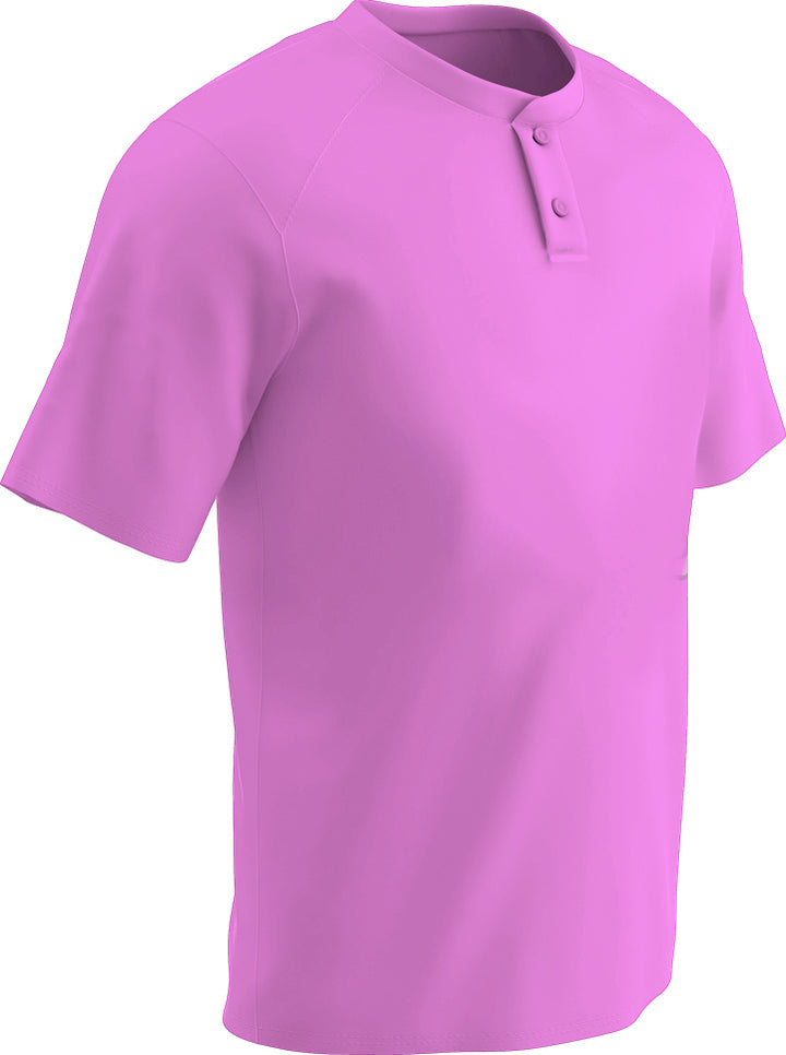 Champro Men's Turn Two 2 Button Baseball Jersey Champro