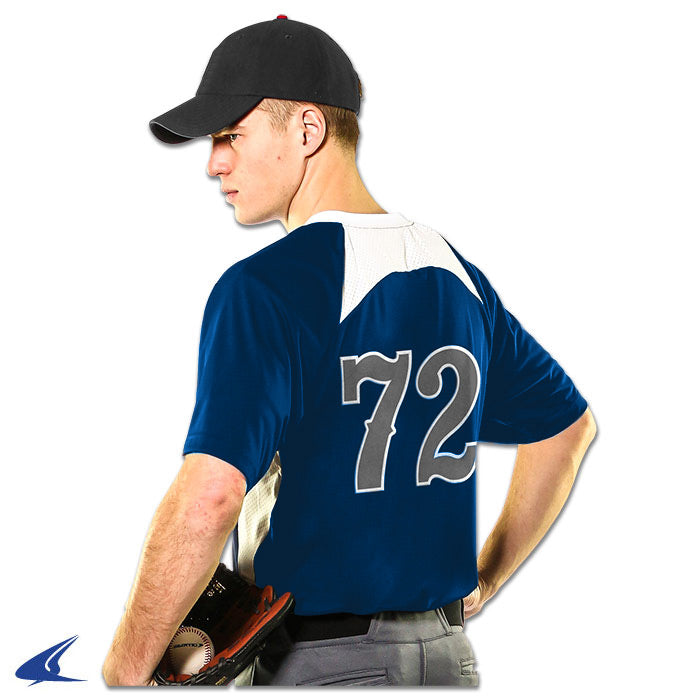 Champro Clean-Up Adult 2-Button Baseball Jersey Champro