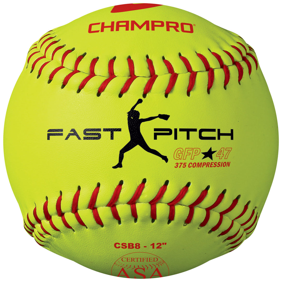 Champro GFP-47 ASA 12" Fastpitch Softball - Dozen Champro