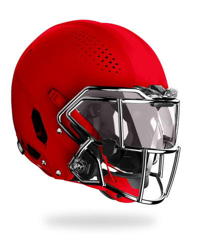 Vicis Adult Zero2 Elite Football Helmet with Titanium Facemask & Oakley Eye Shield Vicis