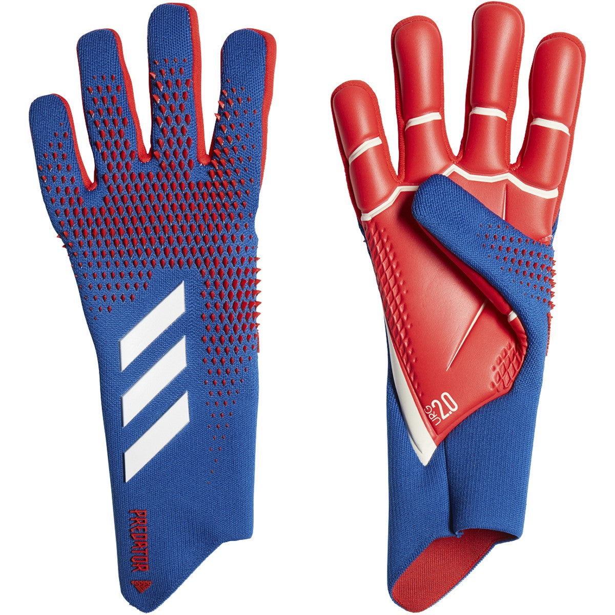 adidas GL Predator 20 PRO Demonskin Soccer Goalkeeper Gloves Hybrid Sz 12  $130