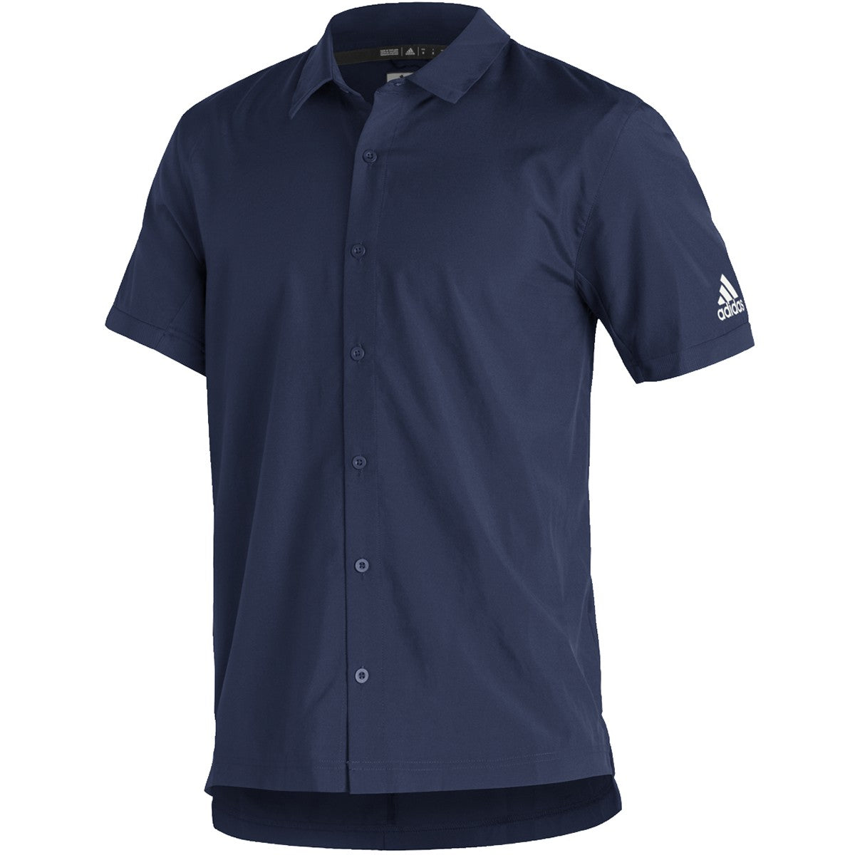 Adidas team iconic full button polo online