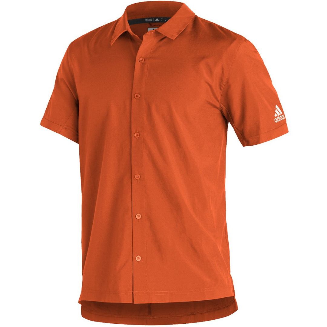 Adidas game mode full button polo best sale