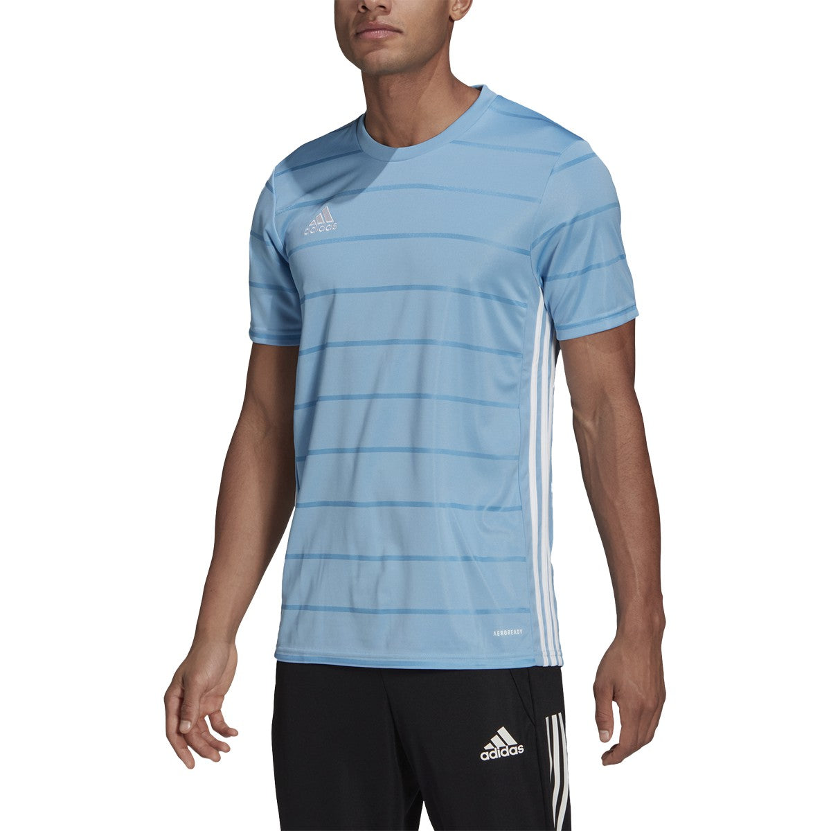 Adidas Campeon 21 Soccer Jersey | Light Grey | Men's Light Gray / L
