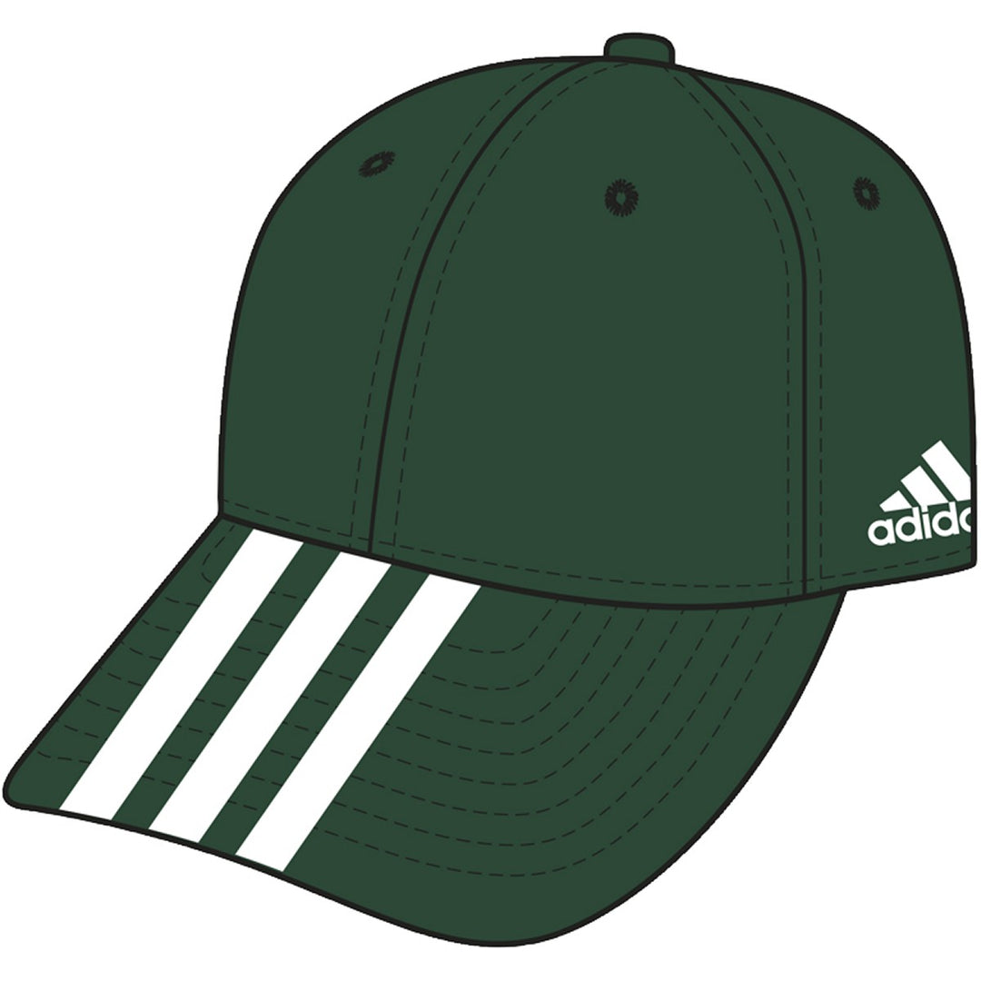 Adidas 3-Stripe Structured Adjustable Hat