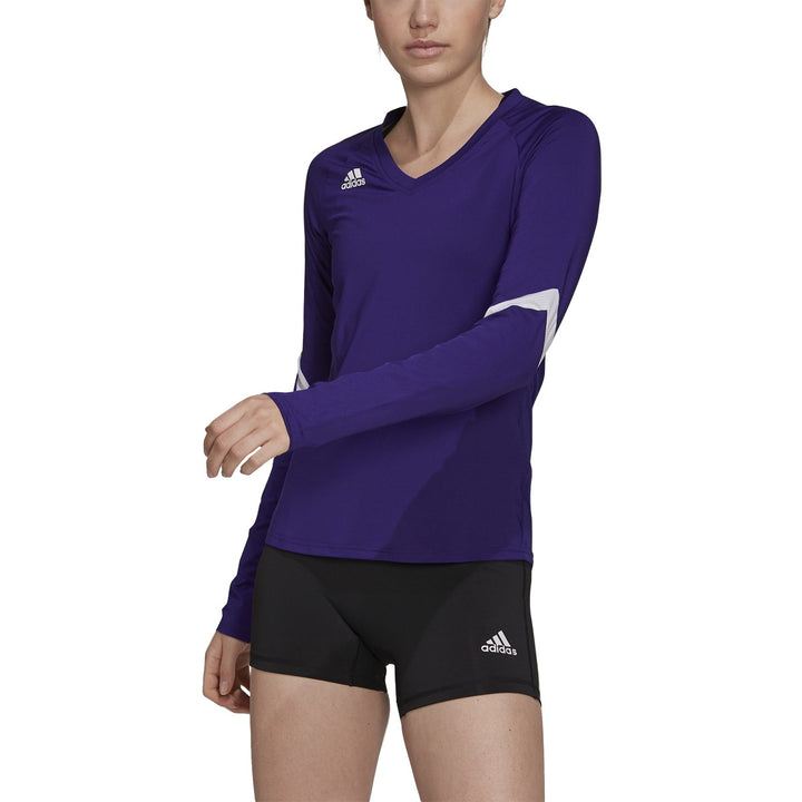 adidas Women's Long Sleeve Quickset Volleyball Jersey adidas