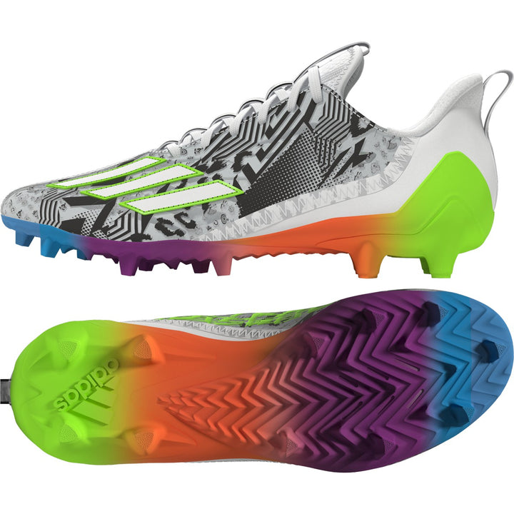 adidas Men's Adizero 12.0 Mismatch Football Cleats adidas