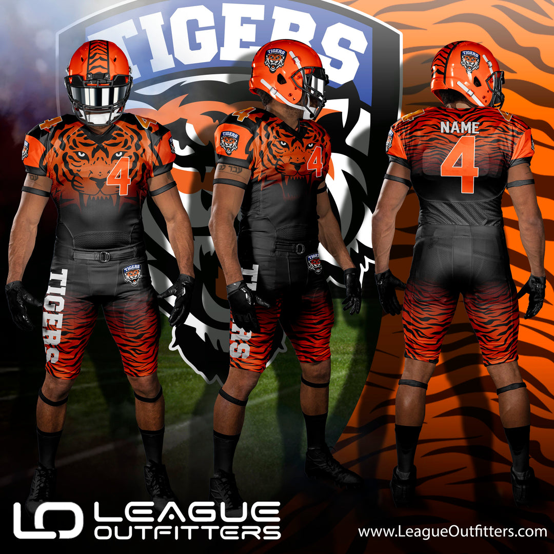 Custom Elite Sublimated Football Jerseys League Outfitters