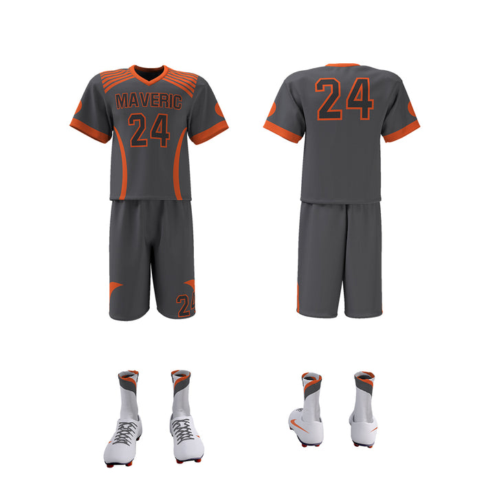 Custom Elite Sublimated Short Sleeve Lacrosse Jersey & Shorts Package League Outfitters