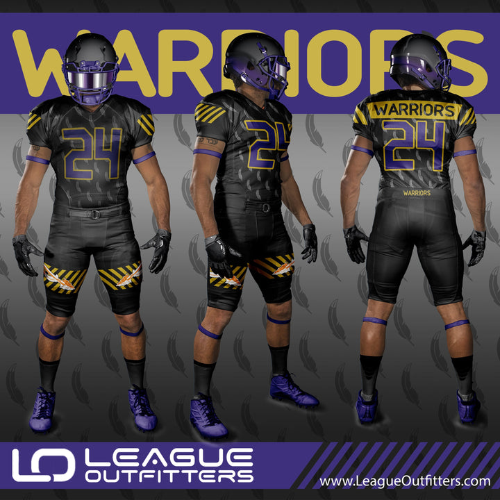 Custom Elite Sublimated Football Jerseys League Outfitters