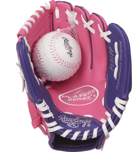 Rawlings Youth Player Series 9" Softball Glove with Soft Core Ball Rawlings