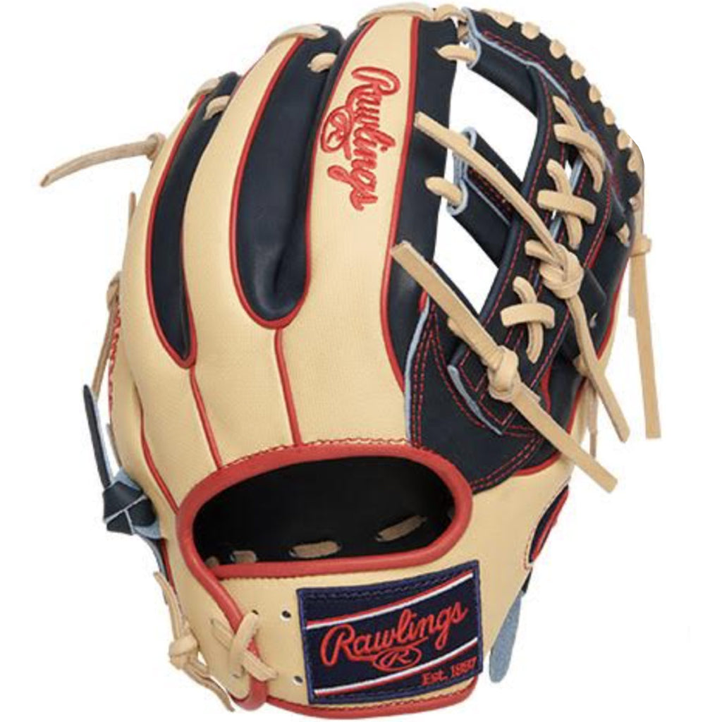 Rawlings, 2021 Texas Rangers Heart of The Hide Glove, 11.5-Inch, Standard, Single Post Web, Conventional Back, Adult, Right Handed