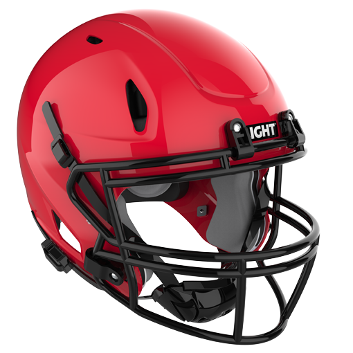 Light LS2 Polycarbonate Shell Youth Football Helmet Light