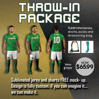 Throw-In Soccer Uniform Package League Outfitters