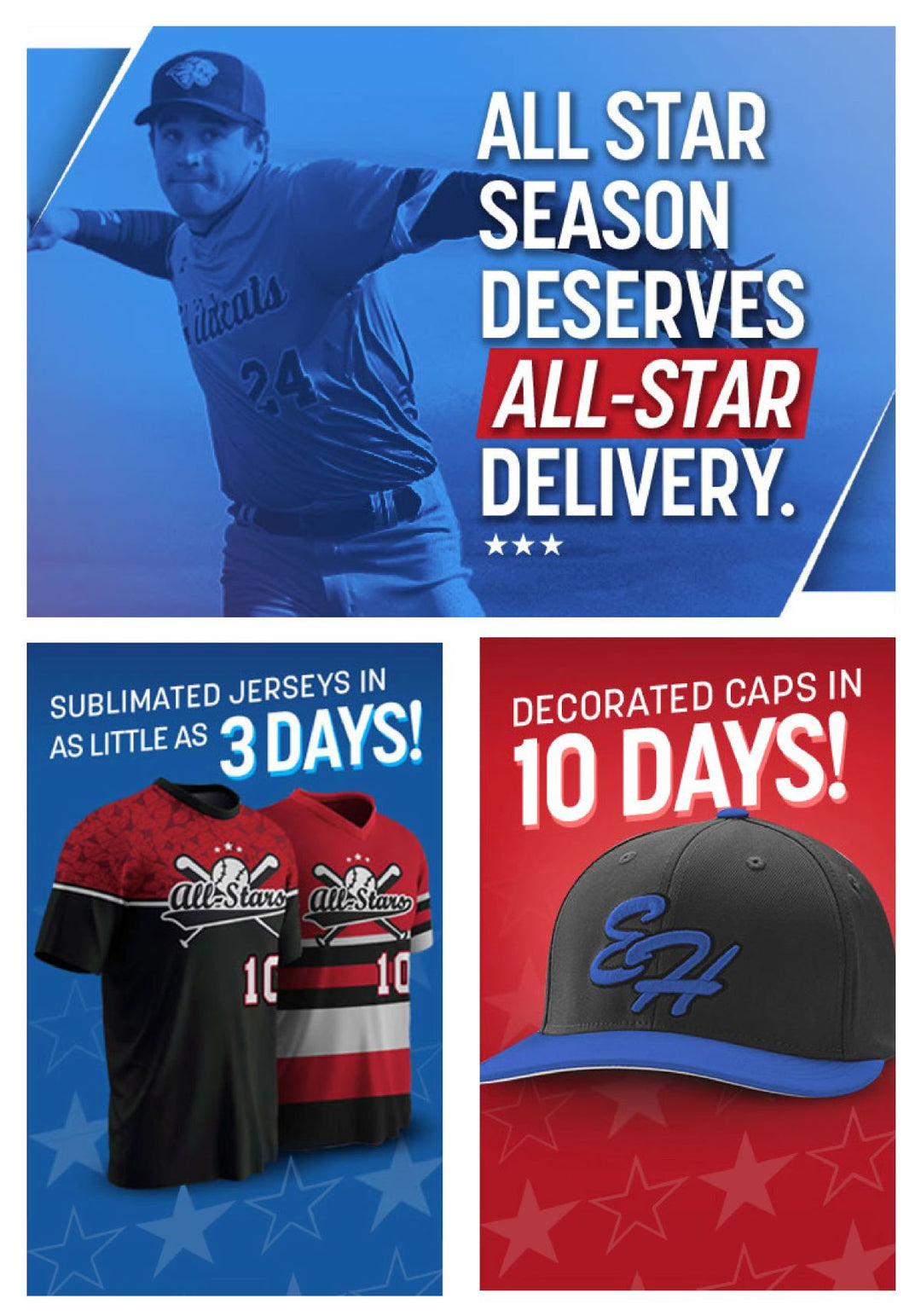 All Star Uniform Package League Outfitters