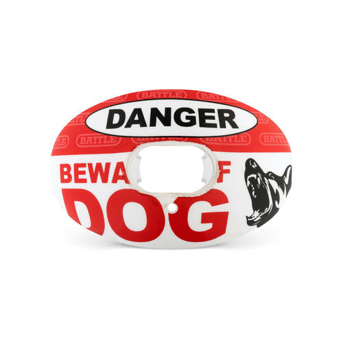 Battle Oxygen Beware of Dog Mouthguard Battle